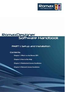 Romax Software Handbook