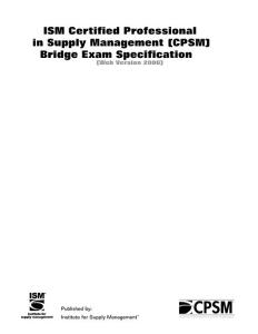 CPSM+Bridge+Exam+Specification