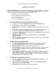 美国注册会计师考试（AICPA）贝克权威复习资料Becker CPA Review -2009 B-5 Class Notes