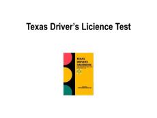 德州驾照考试-RuleTest