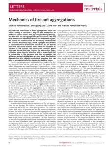 nmat4450-Mechanics of fire ant aggregations