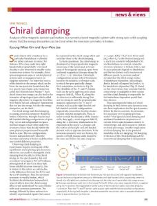 nmat4565-Spintronics Chiral damping