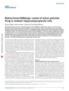nn.4218-Bidirectional GABAergic control of action potential firing in newborn hippocampal granule cells