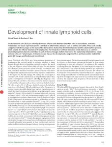 ni.3481-Development of innate lymphoid cells