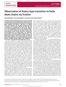 nmat4601-Observation of Aubry-type transition in finite atom chains via friction