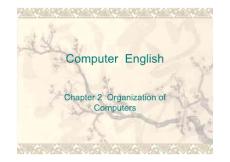 计算机专业英语chapter2