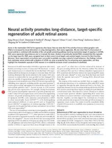 nn.4340-Neural activity promotes long-distance, target-specific regeneration of adult retinal axons