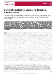 nmat4644-Biomimetic proteolipid vesicles for targeting inflamed tissues