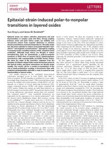 nmat4664-Epitaxial-strain-induced polar-to-nonpolar transitions in layered oxides