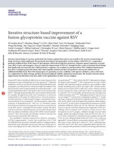 nsmb.3267-Iterative structure-based improvement of a fusion-glycoprotein vaccine against RSV