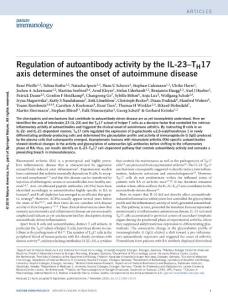 ni.3579-Regulation of autoantibody activity by the IL-23–TH17 axis determines the onset of autoimmune disease