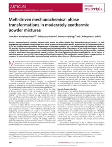 nmat4732-Melt-driven mechanochemical phase transformations in moderately exothermic powder mixtures