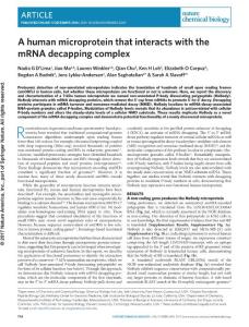 nchembio.2249-A human microprotein that interacts with the mRNA decapping complex