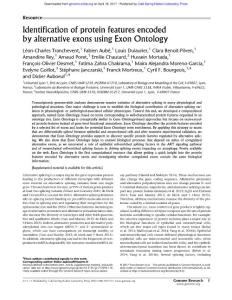 Genome Res.-2017-Tranchevent-Identification of protein features encoded by alternative exons using Exon Ontology