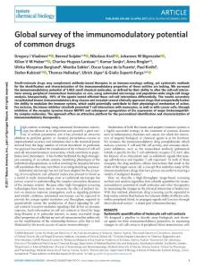 nchembio.2360-Global survey of the immunomodulatory potential of common drugs
