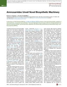 Cell-Chemical-Biology_2016_Ammosamides-Unveil-Novel-Biosynthetic-Machinery