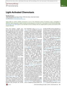 Cell-Chemical-Biology_2016_Light-Activated-Chemotaxis