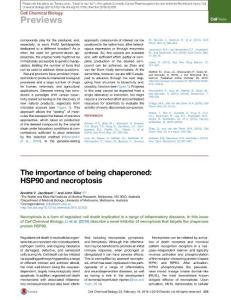 Cell-Chemical-Biology_2016_The-importance-of-being-chaperoned-HSP90-and-necroptosis