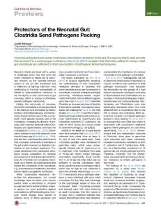 Cell-Host-Microbe_2017_Protectors-of-the-Neonatal-Gut-Clostridia-Send-Pathogens-Packing