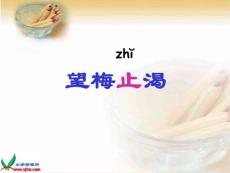沪教版一年级语文下册《望梅止渴 2》PPT课件