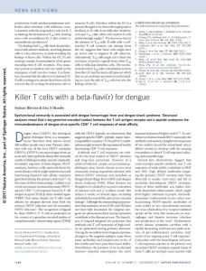 ni.3833-Killer T cells with a beta-flavi(r) for dengue