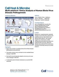 Multi-platform--Omics-Analysis-of-Human-Ebola-Virus-Dise_2017_Cell-Host---Mi