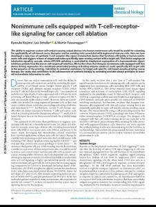 nchembio.2498-Nonimmune cells equipped with T-cell-receptor-like signaling for cancer cell ablation