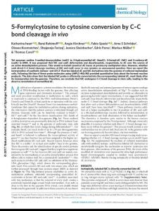 nchembio.2531-5-Formylcytosine to cytosine conversion by C–C bond cleavage in vivo
