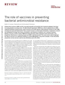 nm.4465-The role of vaccines in preventing bacterial antimicrobial resistance