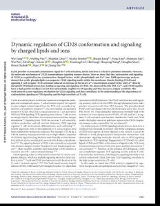 nsmb.3489-Dynamic regulation of CD28 conformation and signaling by charged lipids and ions