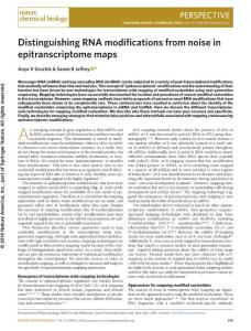 nchembio.2546-Distinguishing RNA modifications from noise in epitranscriptome maps