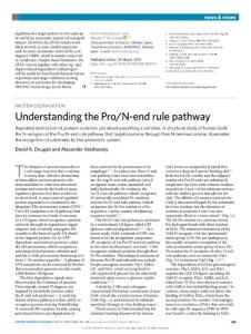 nchembio.2018-Understanding the Pro-N-end rule pathway