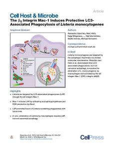 The--2-Integrin-Mac-1-Induces-Protective-LC3-Associated-Pha_2018_Cell-Host--