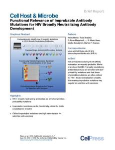 Functional-Relevance-of-Improbable-Antibody-Mutations-for-HI_2018_Cell-Host-