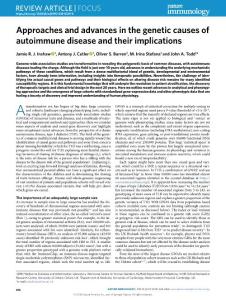 ni.2018-Approaches and advances in the genetic causes of autoimmune disease and their implications