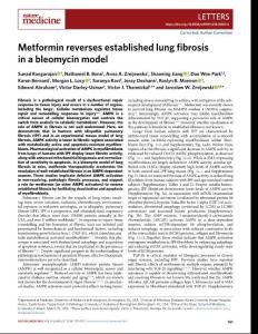 nm.2018-Metformin reverses established lung fibrosis in a bleomycin model