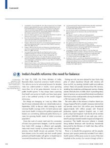 India-s-health-reforms--the-need-for-balance_2018_The-Lancet