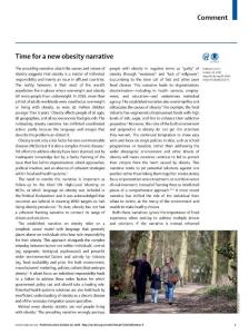 Time-for-a-new-obesity-narrative_2018_The-Lancet