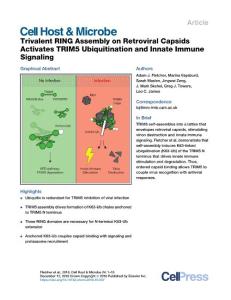 Trivalent-RING-Assembly-on-Retroviral-Capsids-Activates-TRIM_2018_Cell-Host-