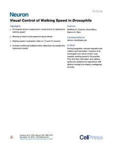 Visual-Control-of-Walking-Speed-in-Drosophila_2018_Neuron