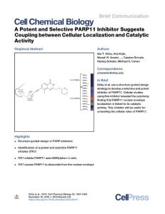 A-Potent-and-Selective-PARP11-Inhibitor-Suggests-Coupling-b_2018_Cell-Chemic