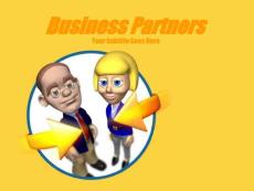 【商业管理-PPT模板素材】Business Partners