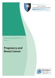 Pregnancy and Breast Cancer