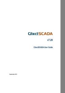 Citect7.2 User Guide