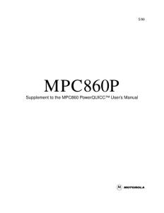 POWERPC mpc860处理器开发文档