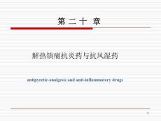 第20章  解热镇痛药