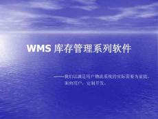WMS仓库管理系统深入介绍