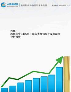 2012-2016年中国B2C电子商务市场调查及发展现状分析报告