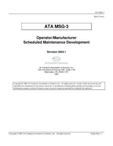 航空维修理念ATA-MSG-3英文版PART1