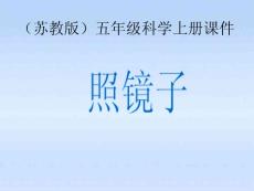五年级科学上册 照镜子1课件 苏教版